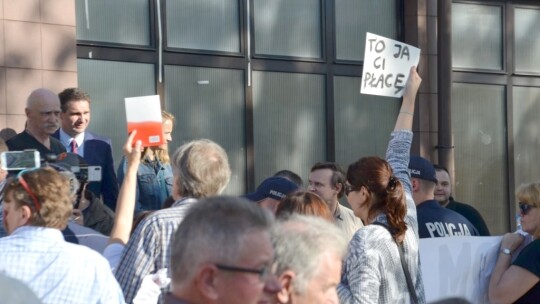 Spotkanie z premierem Morawieckim zakończone awanturą [wideo]