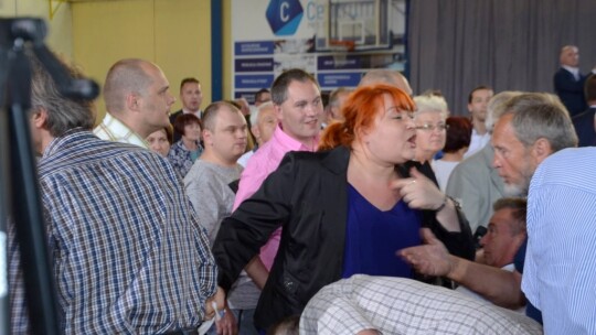 Spotkanie z premierem Morawieckim zakończone awanturą [wideo]