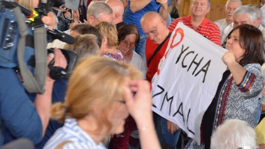 Spotkanie z premierem Morawieckim zakończone awanturą [wideo]