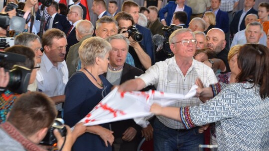 Spotkanie z premierem Morawieckim zakończone awanturą [wideo]