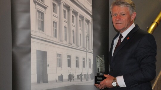 Burmistrz Garwolina z nagrodą