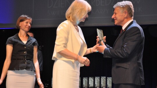 Burmistrz Garwolina z nagrodą