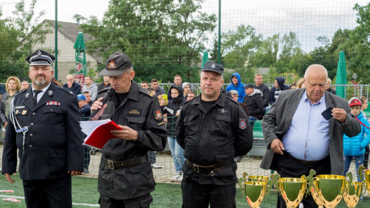 OSP Melanów wygrywa zawody strażackie