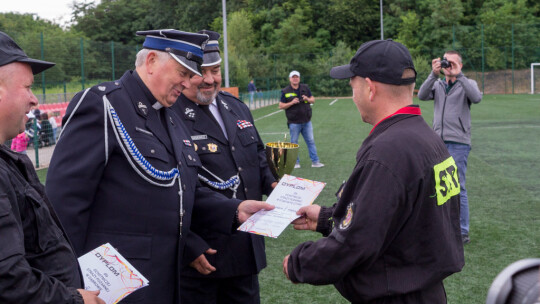 OSP Melanów wygrywa zawody strażackie