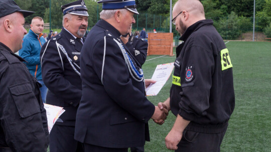 OSP Melanów wygrywa zawody strażackie