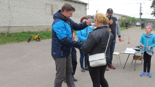 Sprawdzali umiejętności rowerowe i strażackie