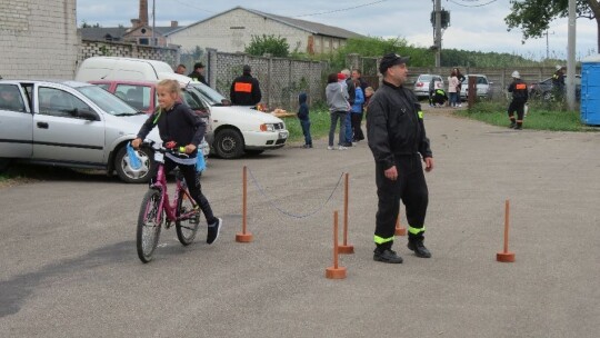 Sprawdzali umiejętności rowerowe i strażackie