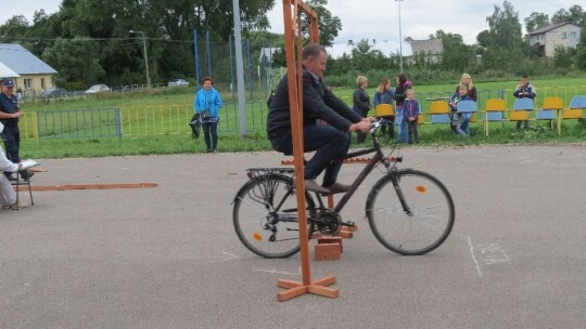 Sprawdzali umiejętności rowerowe i strażackie