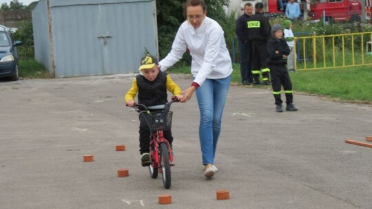 Sprawdzali umiejętności rowerowe i strażackie