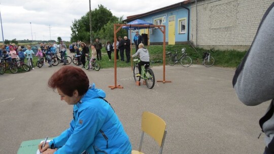 Sprawdzali umiejętności rowerowe i strażackie