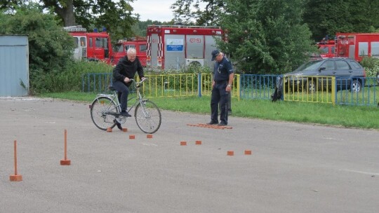 Sprawdzali umiejętności rowerowe i strażackie