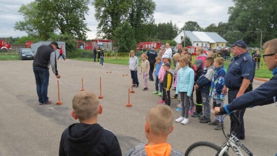 Sprawdzali umiejętności rowerowe i strażackie