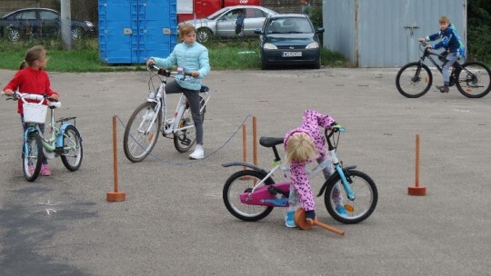 Sprawdzali umiejętności rowerowe i strażackie