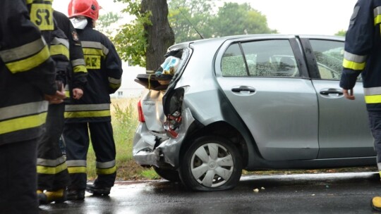 Wypadek w Wilchcie na DK nr 76