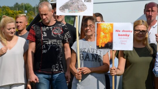 Pracownicy Lamexu zablokowali budowę gazociągu [aktualizacja]