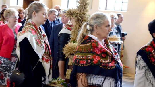 W gminie Borowie dziękowali za plony [wideo]