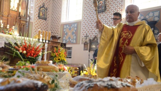 Barwne dożynki w Miastkowie Kościelnym [wideo]