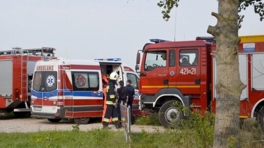 Dachowanie na zakręcie. Śmigłowiec LPR w akcji [wideo]