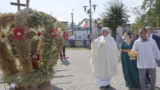 Powiat dziękował za tegoroczne plony w Łaskarzewie