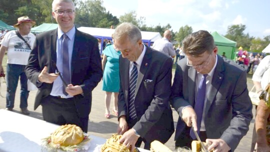 Powiat dziękował za tegoroczne plony w Łaskarzewie