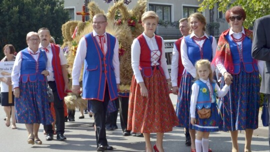 Powiat dziękował za tegoroczne plony w Łaskarzewie