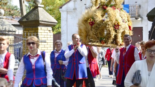 Powiat dziękował za tegoroczne plony w Łaskarzewie