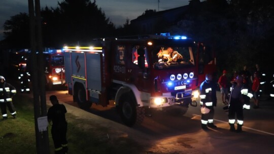 Wyglądało groźnie. Ochotnicy się sprawdzili