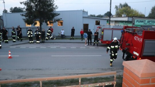 Wyglądało groźnie. Ochotnicy się sprawdzili