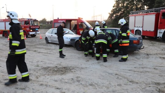 Wyglądało groźnie. Ochotnicy się sprawdzili