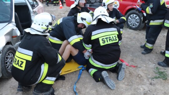 Wyglądało groźnie. Ochotnicy się sprawdzili