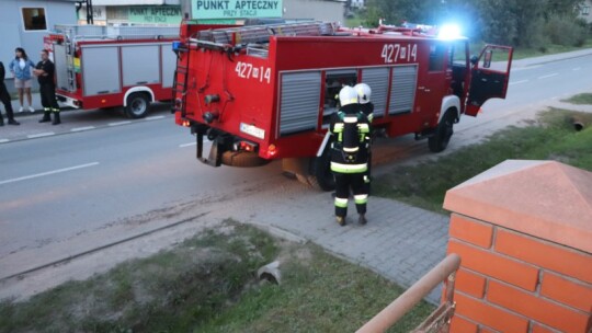 Wyglądało groźnie. Ochotnicy się sprawdzili