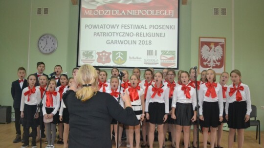 Muzyką i śpiewem uczcili 100-lecie niepodległości 