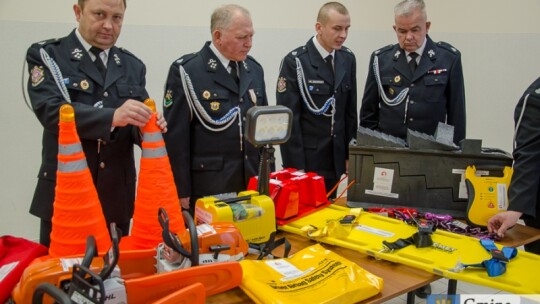 Nowy sprzęt dla ochotników z gminy Łaskarzew