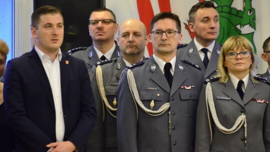 Insp. Rek komendantem, asp. szt. Rogala zastępcą