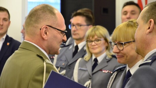 Insp. Rek komendantem, asp. szt. Rogala zastępcą