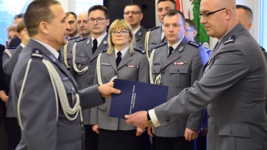 Insp. Rek komendantem, asp. szt. Rogala zastępcą