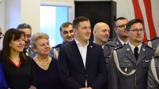 Insp. Rek komendantem, asp. szt. Rogala zastępcą