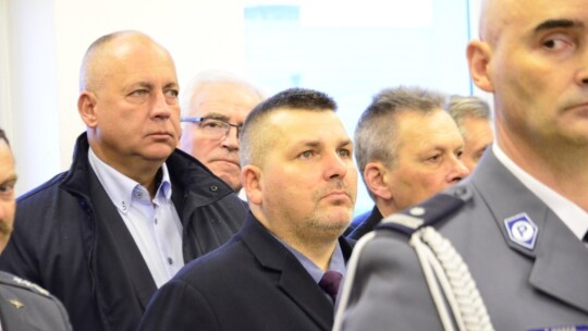 Insp. Rek komendantem, asp. szt. Rogala zastępcą