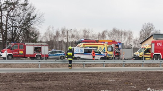 Śmiertelny wypadek na DK nr 17