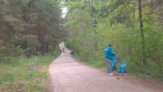 Społecznie posprzątali las. Po raz drugi