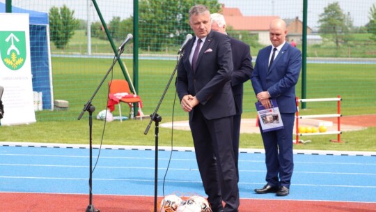 Oficjalny start boiska w Rudzie Talubskiej