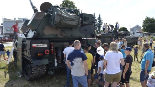 Pod starostwem jak na poligonie