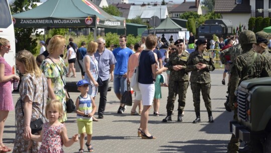 Pod starostwem jak na poligonie