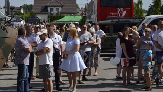 Pod starostwem jak na poligonie