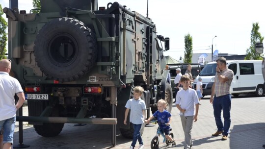 Pod starostwem jak na poligonie