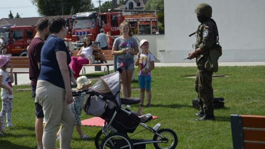 Pod starostwem jak na poligonie