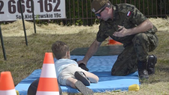 Pod starostwem jak na poligonie