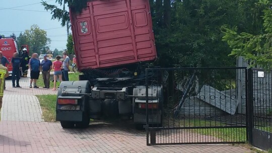 Trochę deszczu i są efekty. Wypadki i pożar