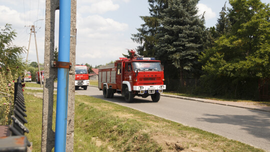 Sulbiny: rodzinna zabawa ze strażakami