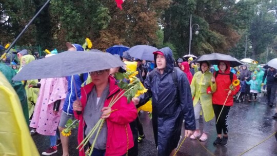 Pielgrzymi na Jasnej Górze